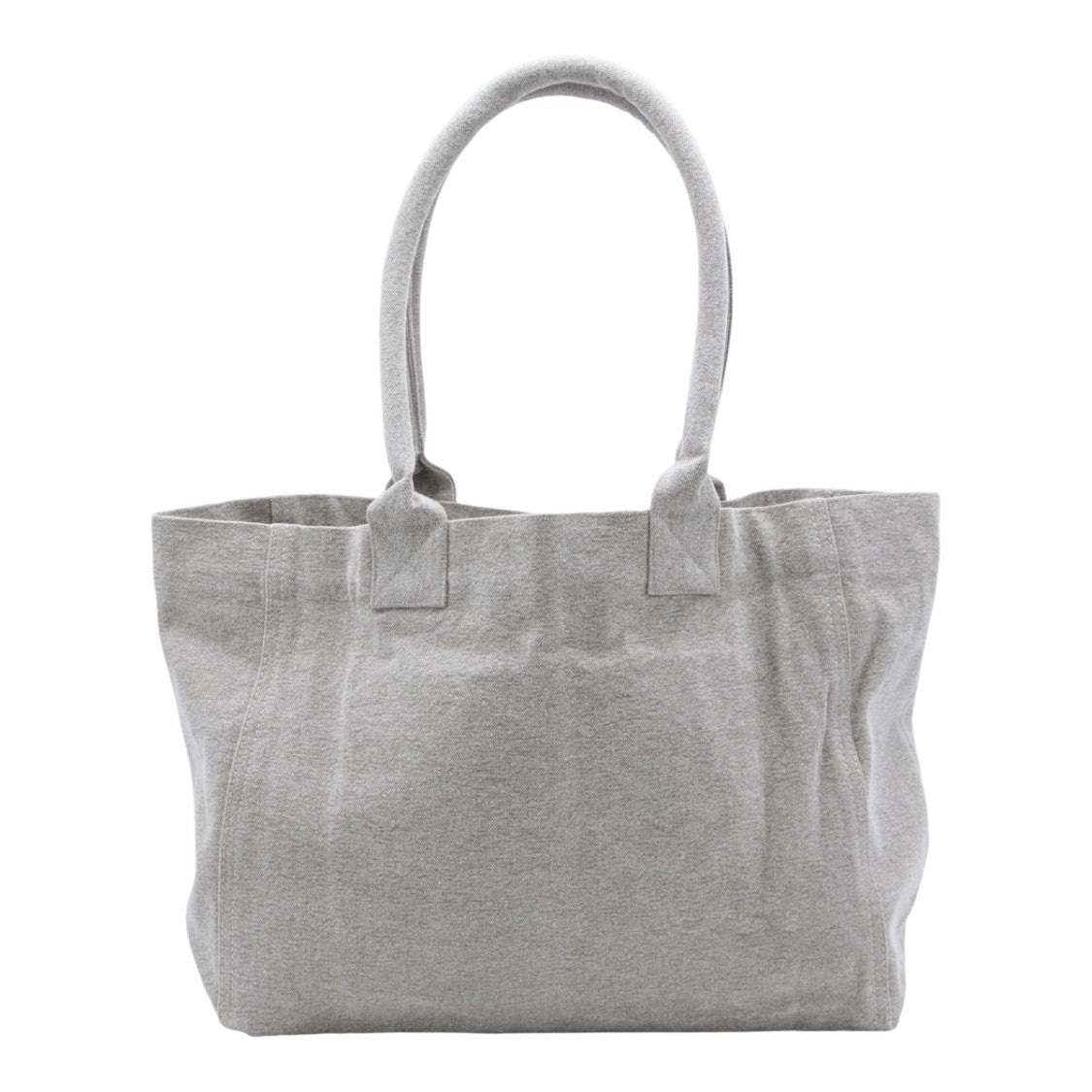 Isabel Marant Spacious Tote Bag In Soft Beige With Embroidered Logo
