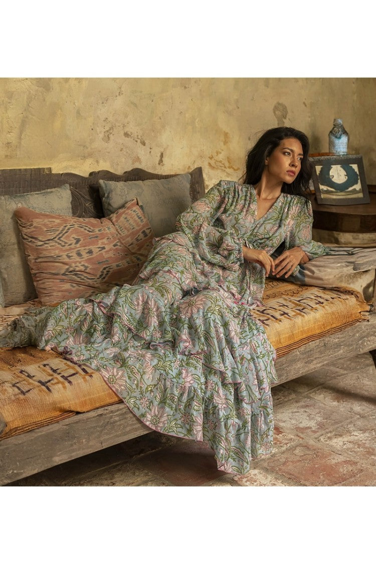 Miss June Rosa Long Dress