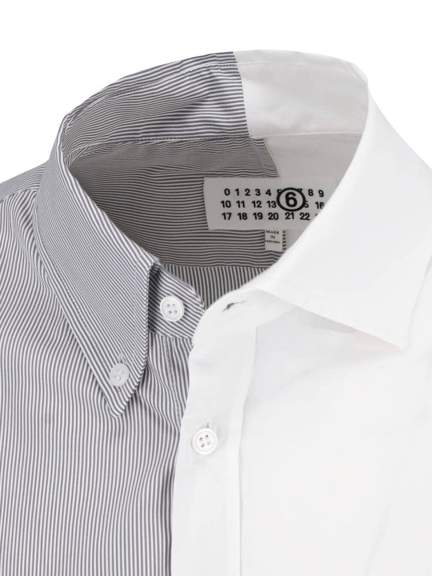 Mm6 By Maison Margiela Numeric Asymmetric Shirt