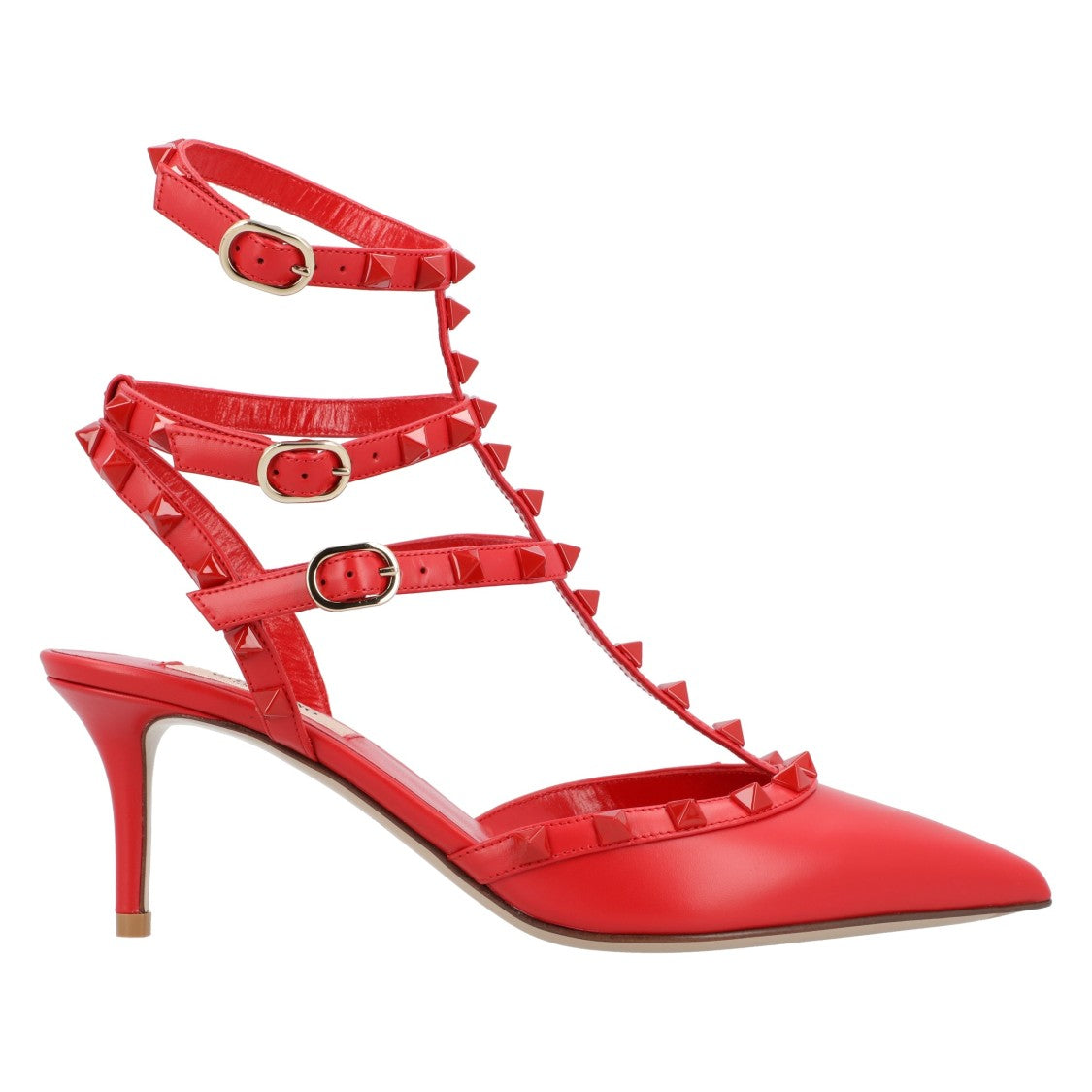 Valentino Rockstud' Pumps Red