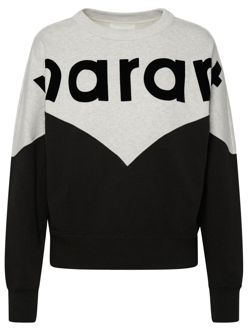 Isabel Marant Étoile Two-Color Cotton Blend Houston Sweatshirt