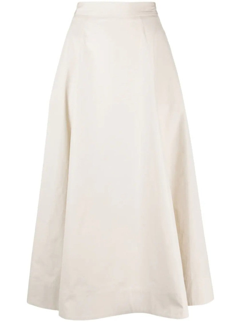 Lorena Antoniazzi Flowing Midi Skirt With Fitted Waist