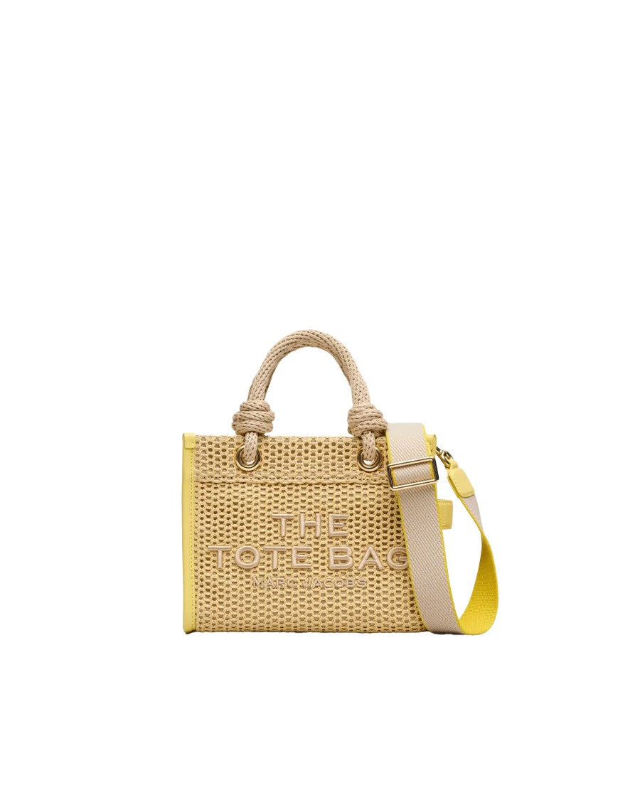 Marc Jacobs Small Woven Rope Tote Bag With Adjustable Shoulder Strap