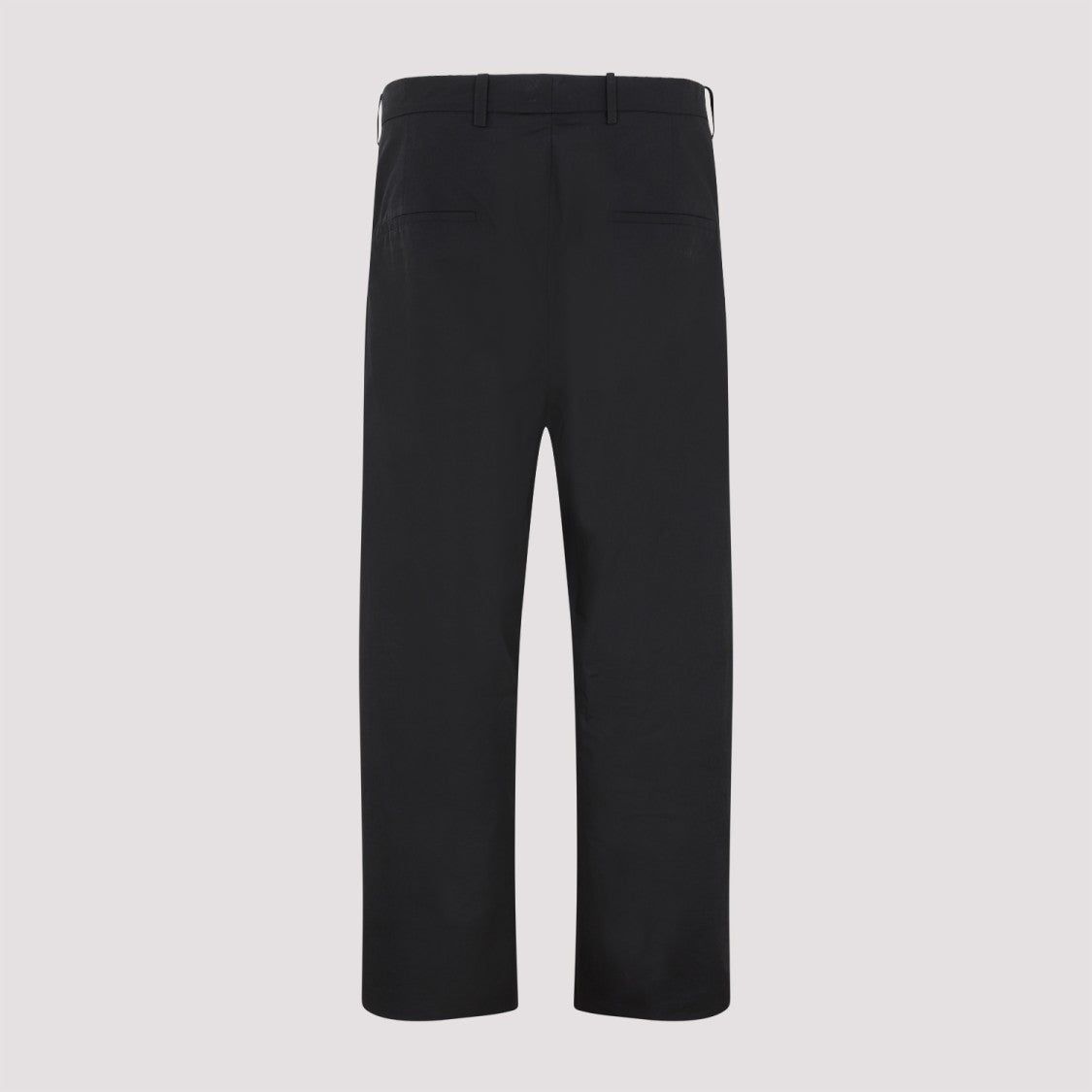 Craig Green Black Cotton Uniform Leg Trouser