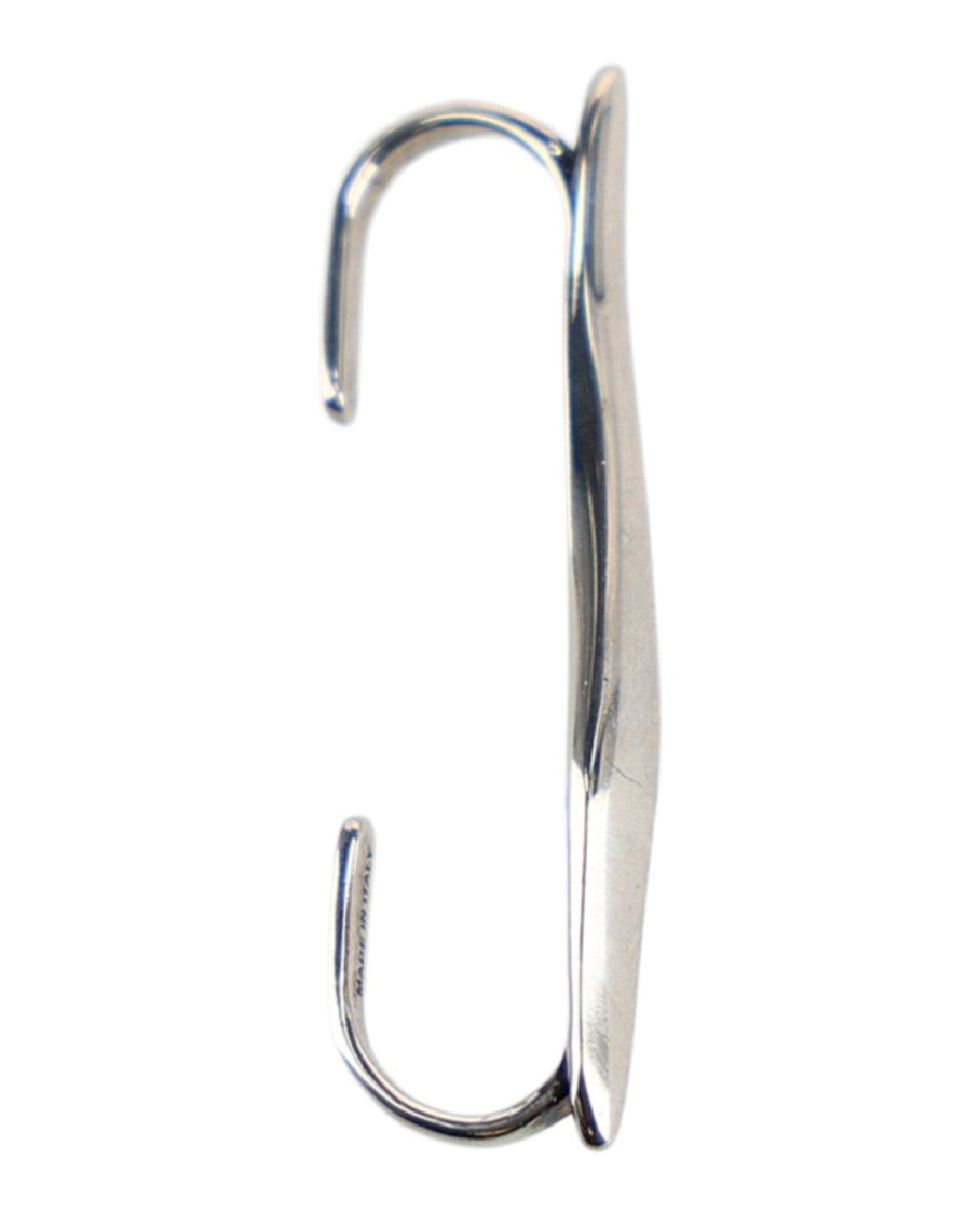 Alexander Mcqueen Molten Metal Top Bar Ear Cuff