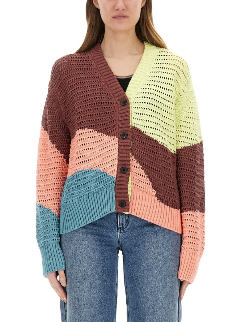 Ps Paul Smith Gradient Wave Cardigan