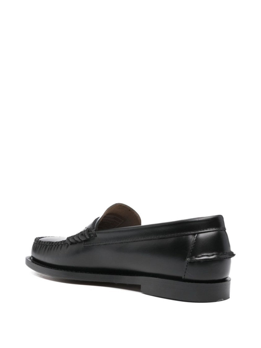 Sebago Polished Leather Flats