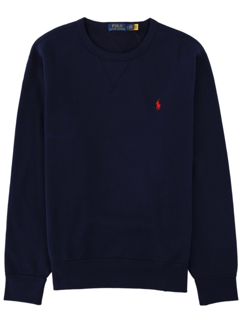 Polo Ralph Lauren Crewneck Embroidered Logo Cotton-Blend Sweatshirt