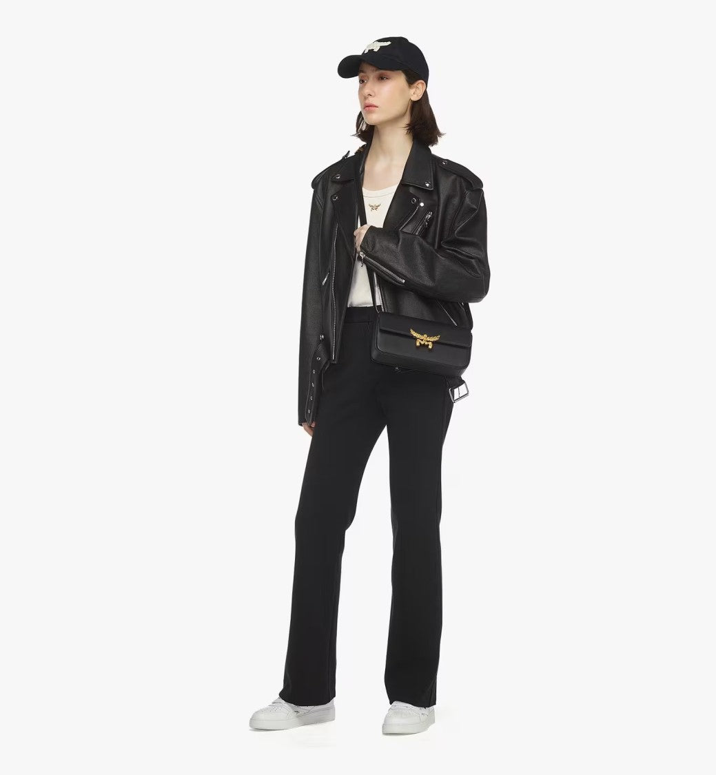 Mcm Spanish Calf Leather Shoulder Bag