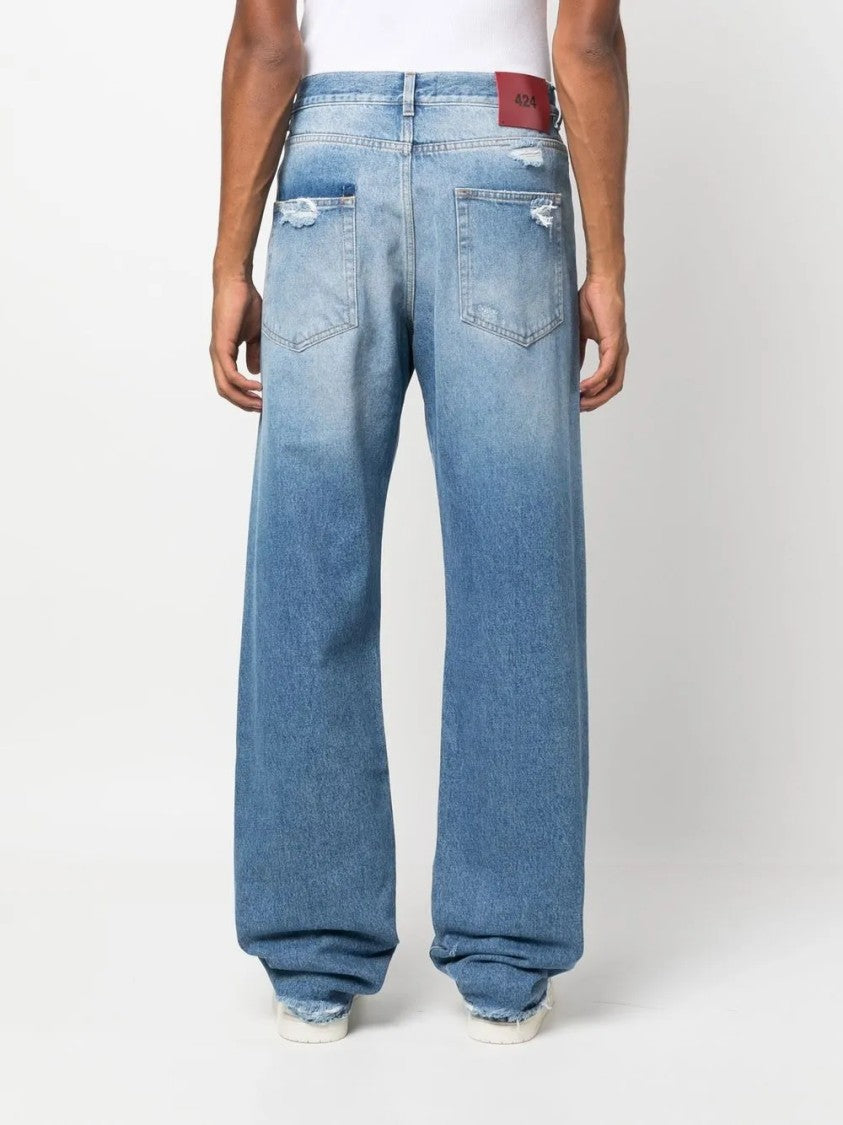 424 Timeless Straight-Leg Trousers With Classic Cut