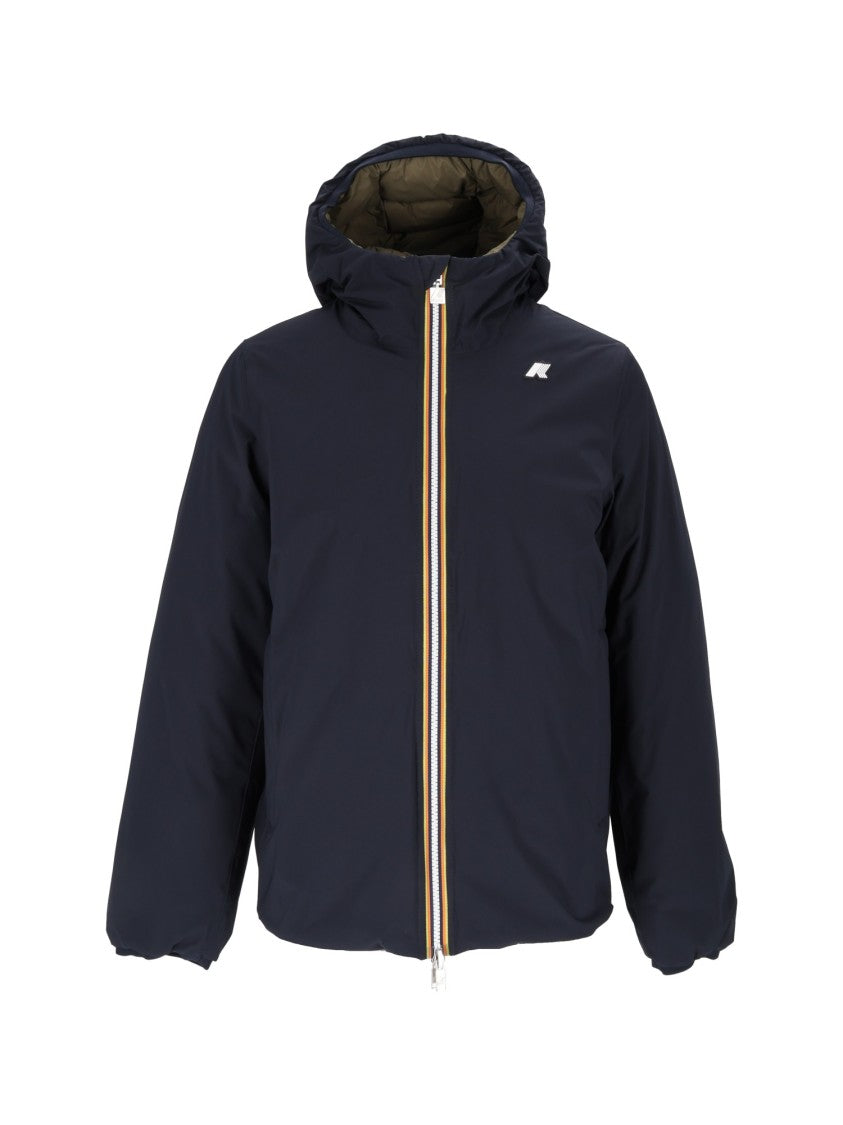 K-Way Jack St Thermo Double Reversible Hooded Padded Down Jacket