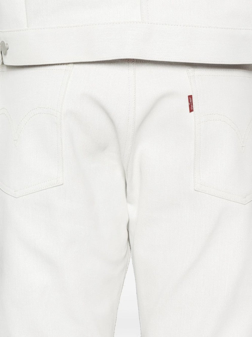 Junya Watanabe Straight-Fit White Denim Jeans