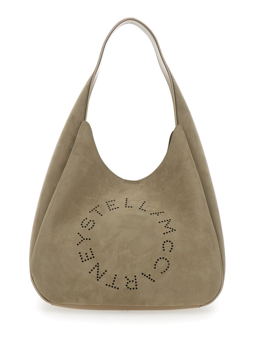 Stella Mccartney Logo Large Hobo Bag