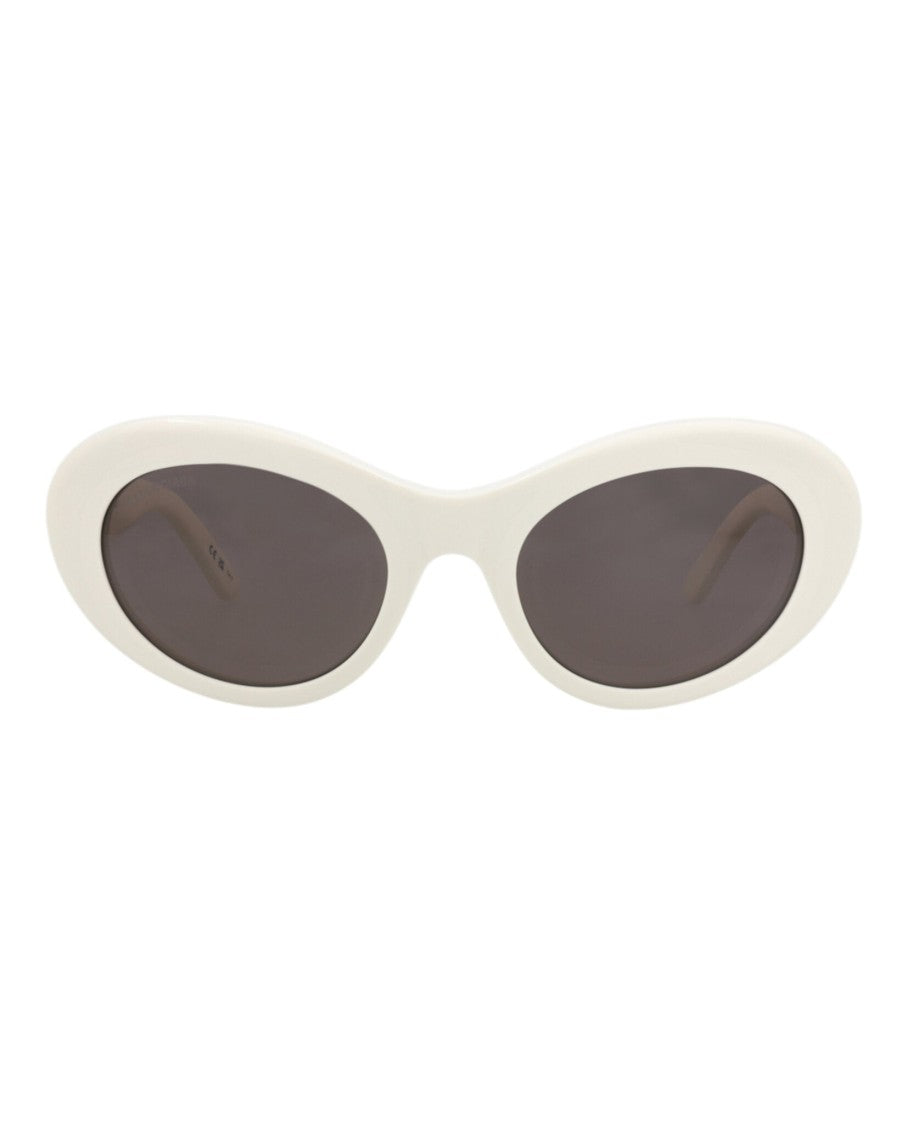 Balenciaga Round-Frame Recycled Acetate Sunglasses