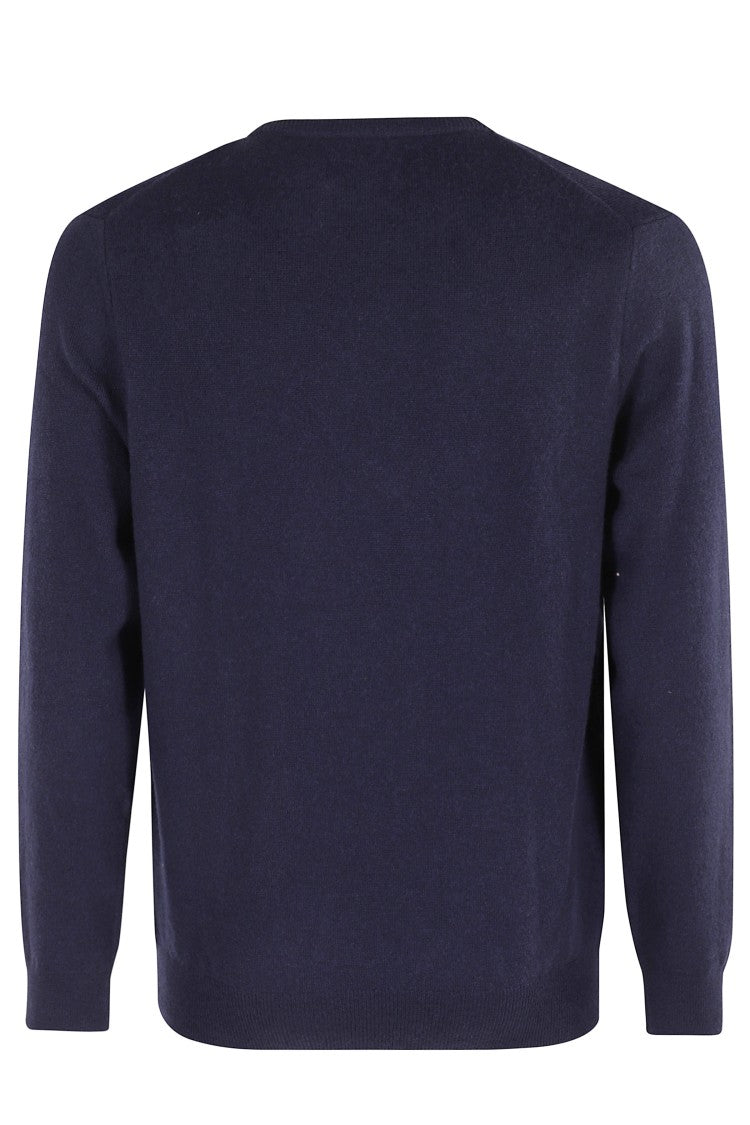 Polo Ralph Lauren Crew Neck Long Sleeve Pullover In Hunter Navy