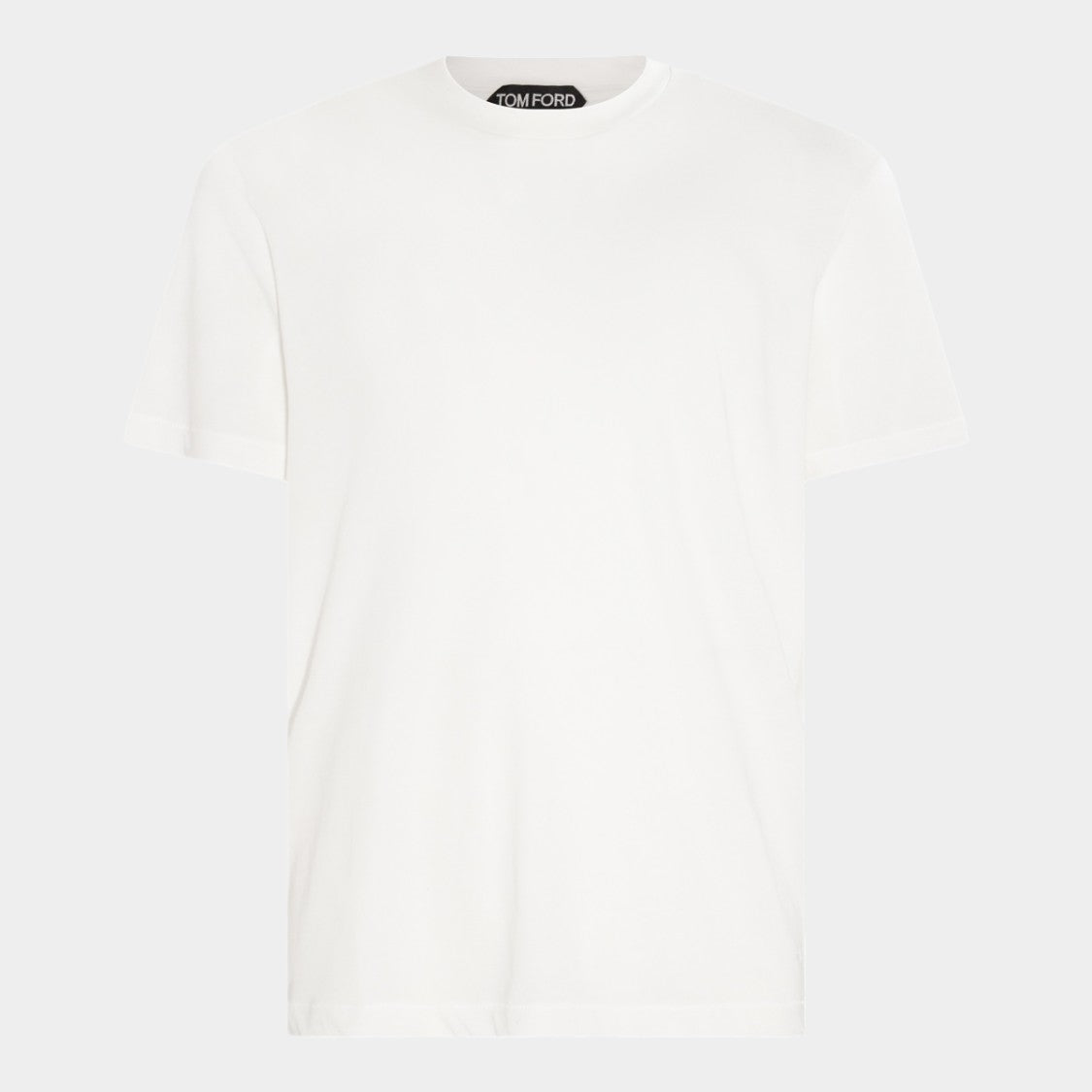 Tom Ford Classic White T-Shirt With Round Collar