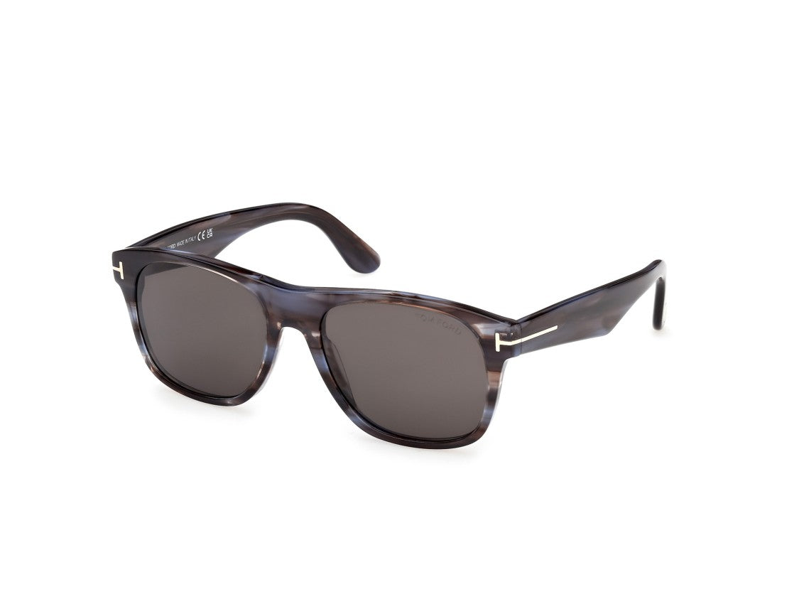 Tom Ford Marbled Ft1284 Square Sunglasses