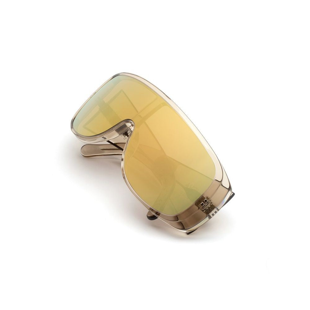 Retrosuperfuture Mm6 Mask Mm6 Mask Sunglasses In Transparent Ivory