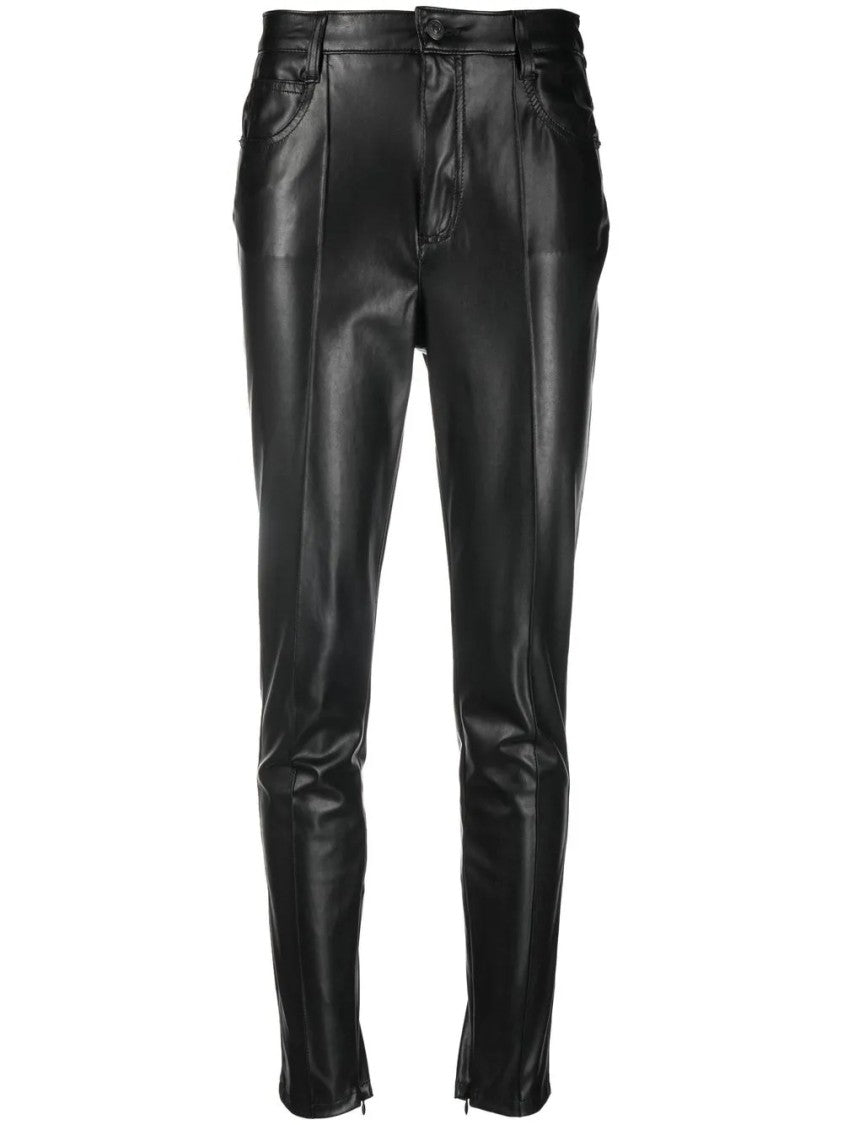 Ermanno Scervino Slim-Fit Pants With Leather-Like Finish
