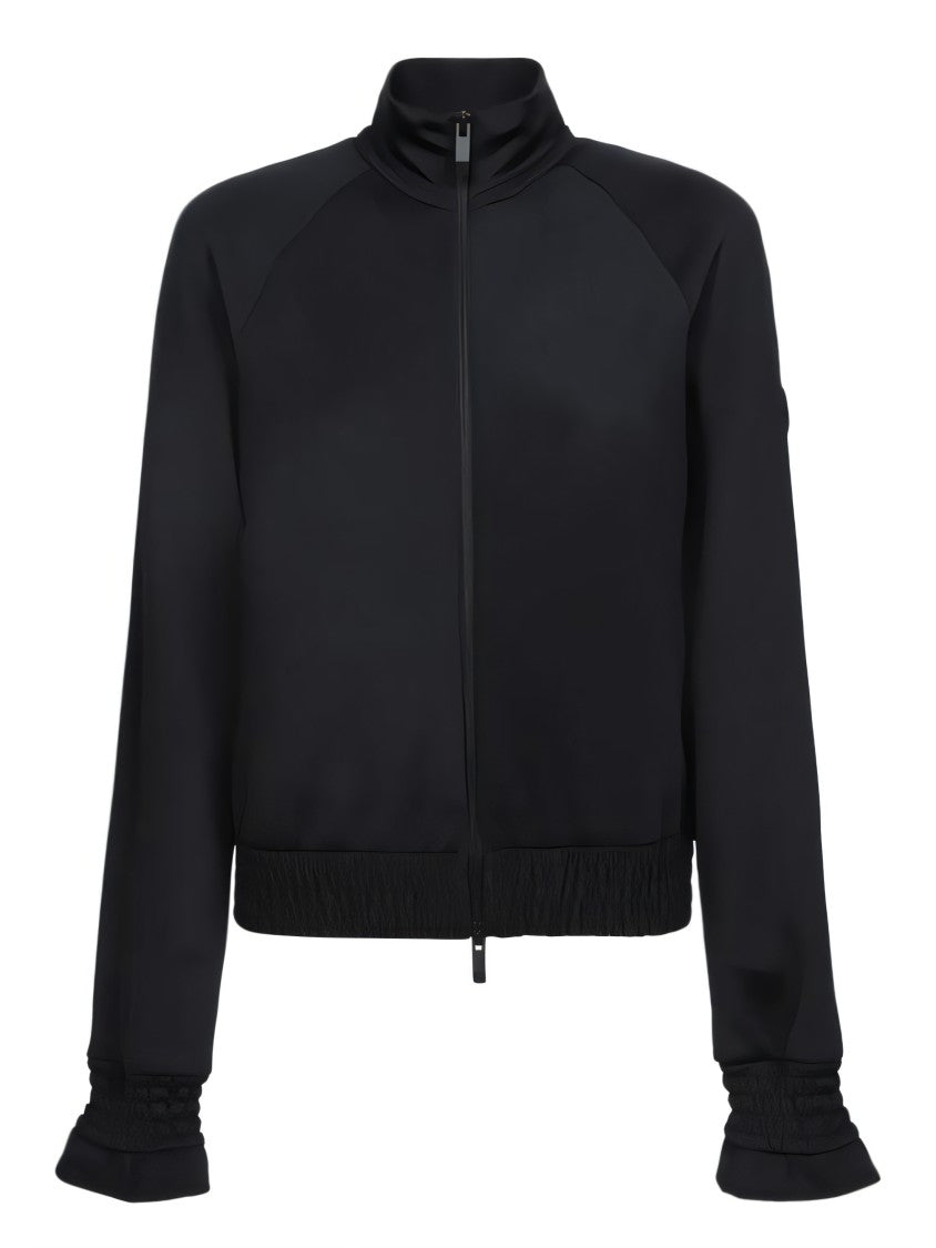 Moncler Black Hooded Sweatshirt