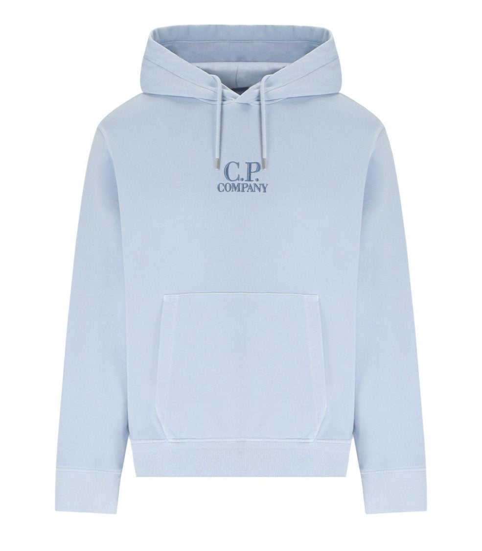 C.P. Company Pastel Blue Hooded Sweatshirt