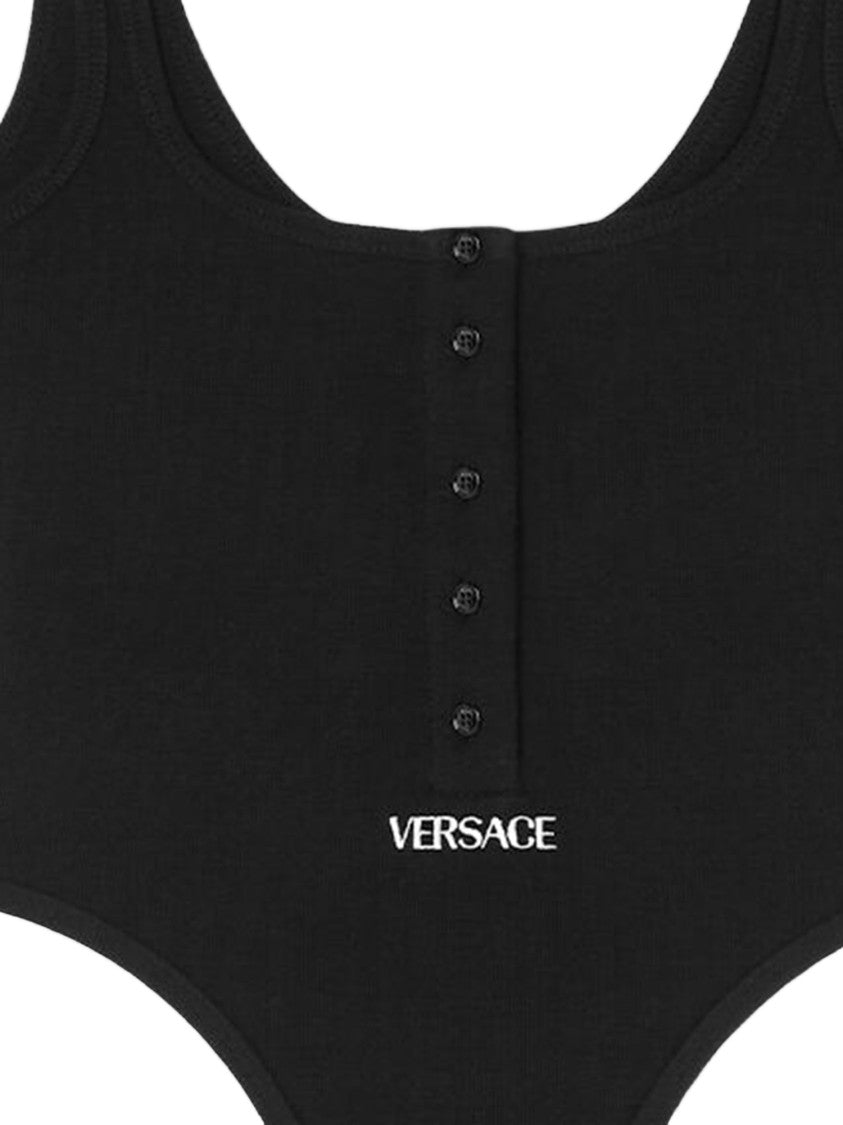 Versace Stretch Cotton Bodysuit