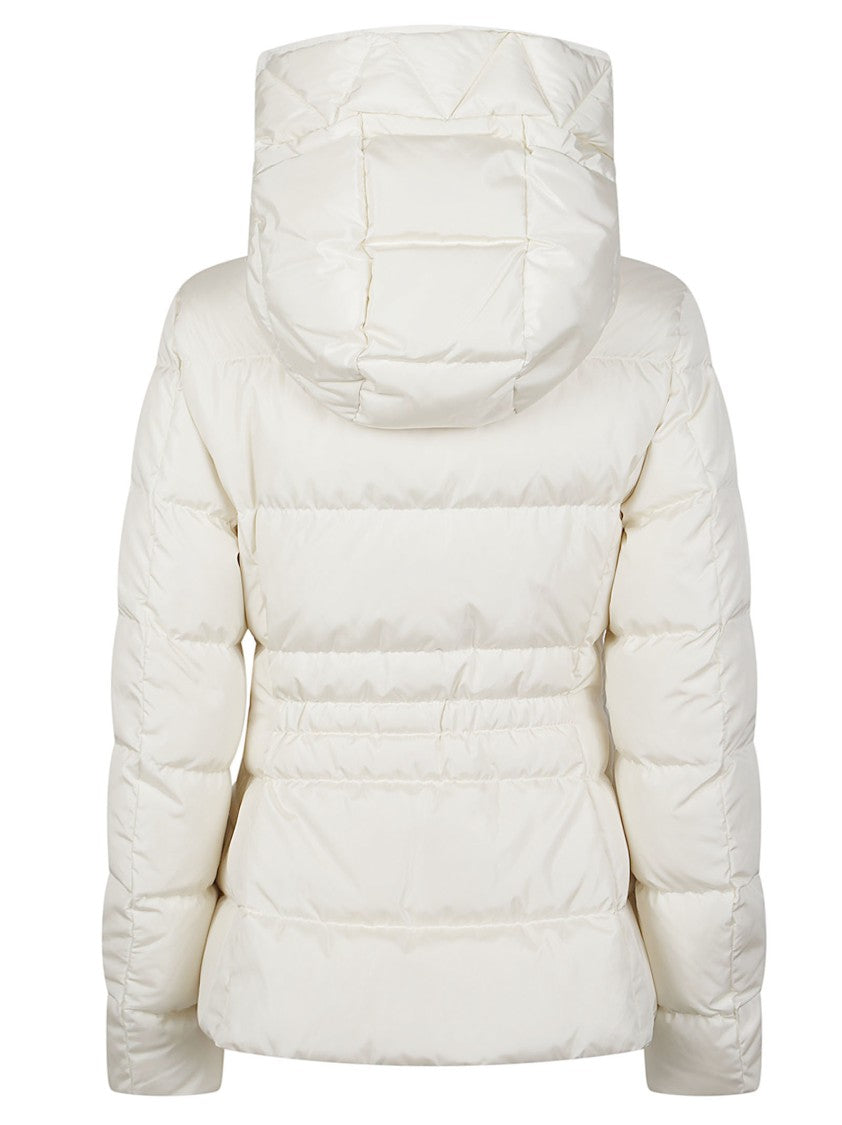 Moncler Avoce Quilted Fitted Hooded Down Jacket