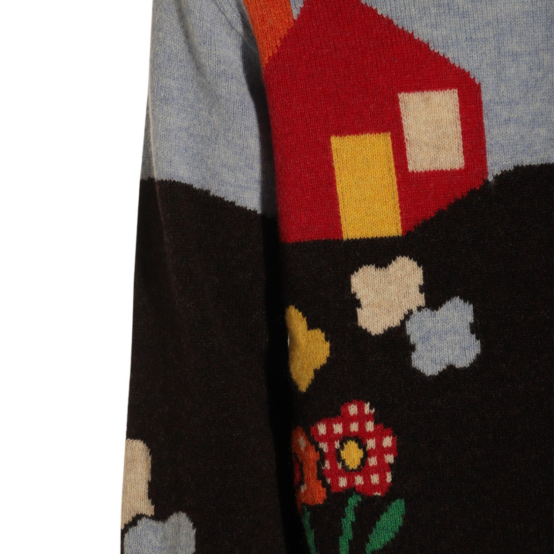 Moschino Playful Landscape Design Sweater