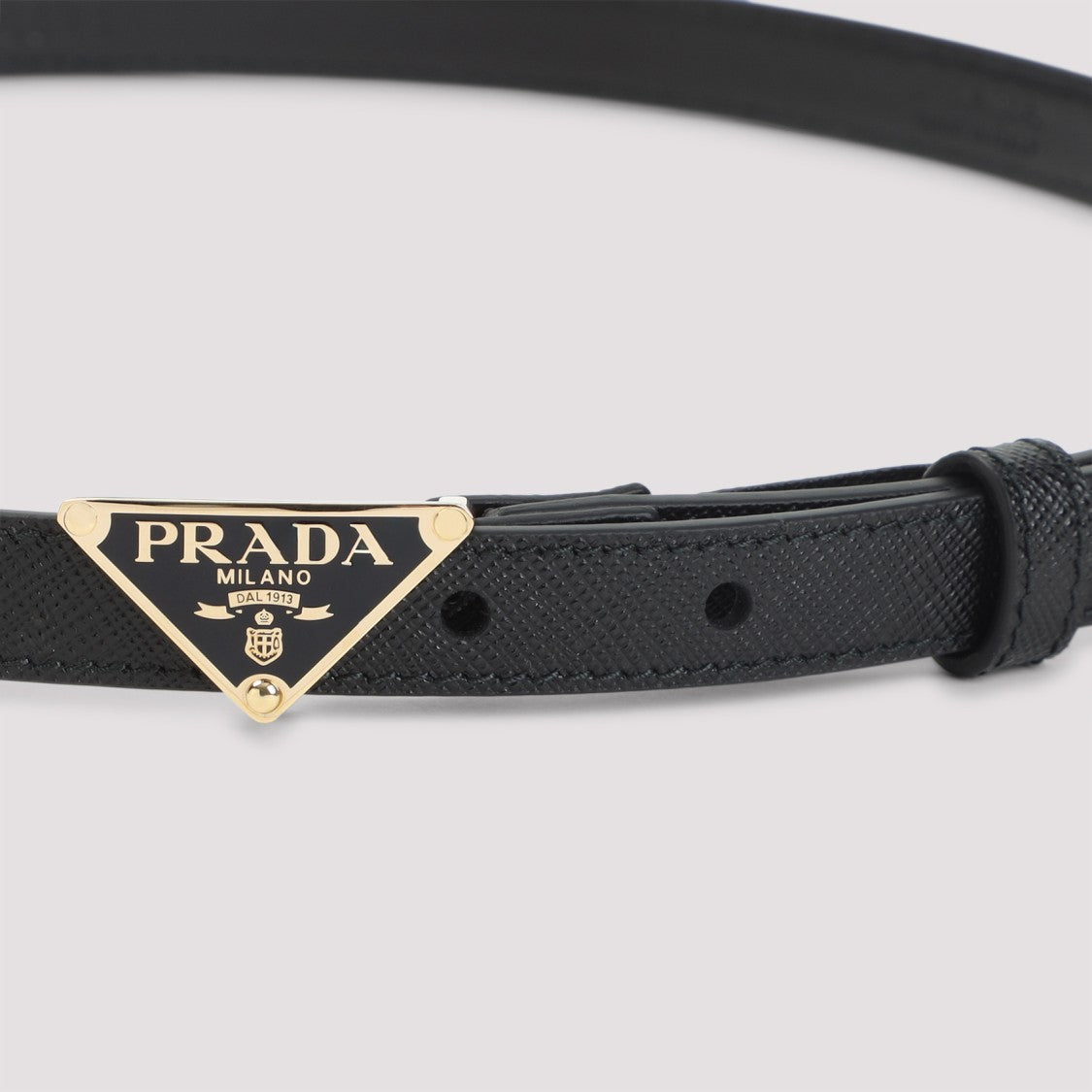 Prada 1Cc621.053 Calf Leather Belt