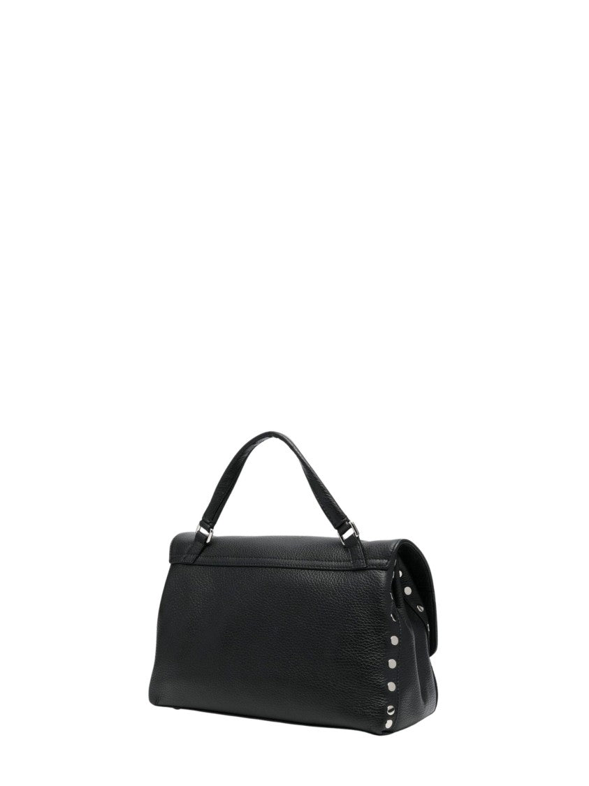 Zanellato Black Structured Leather Handbag