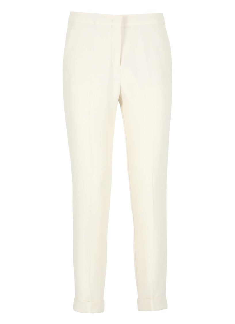 Etro Ivory Viscose Pants