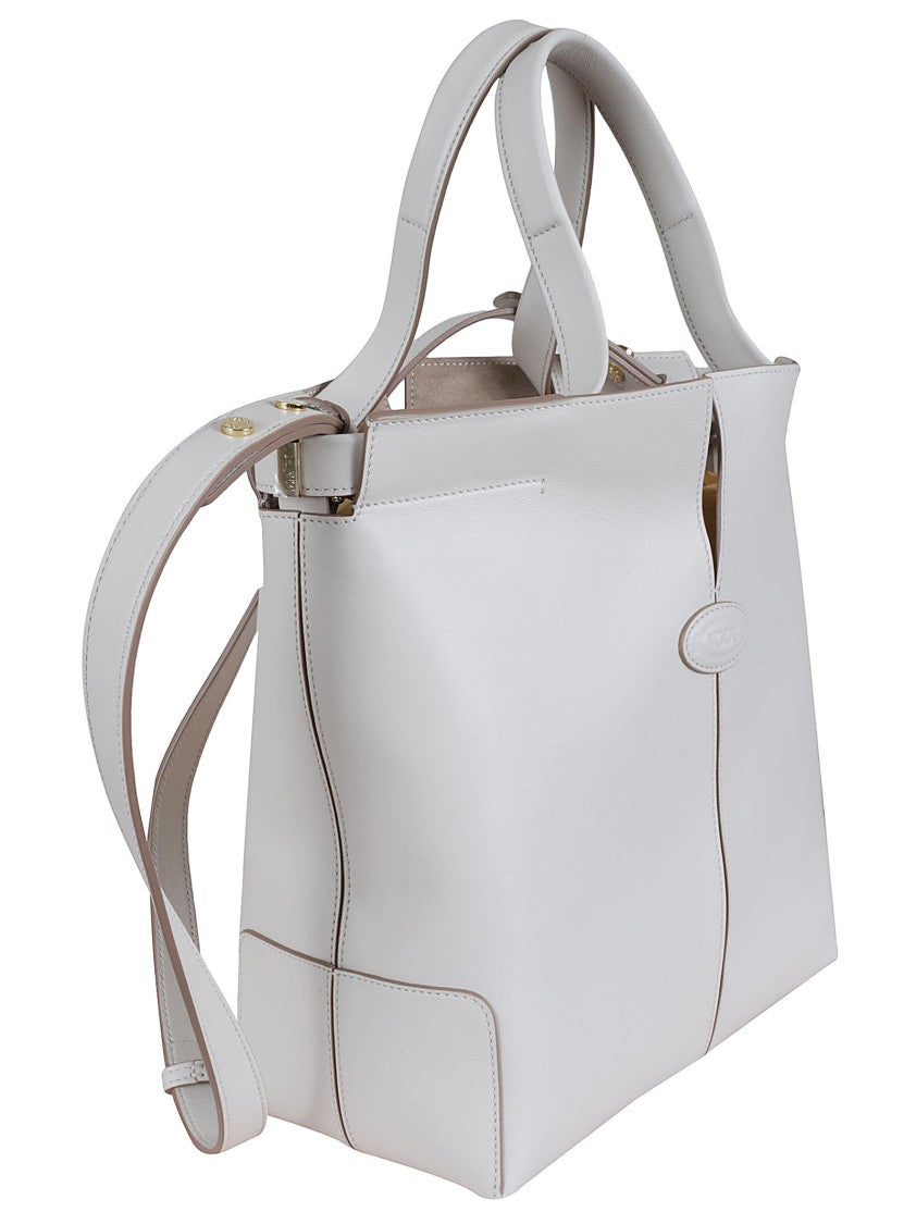Tod's Structured Leather Shoulder Bag
