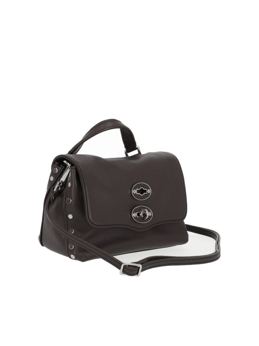 Zanellato Srl Brown Marengo Saeta Bovine Leather Handbag