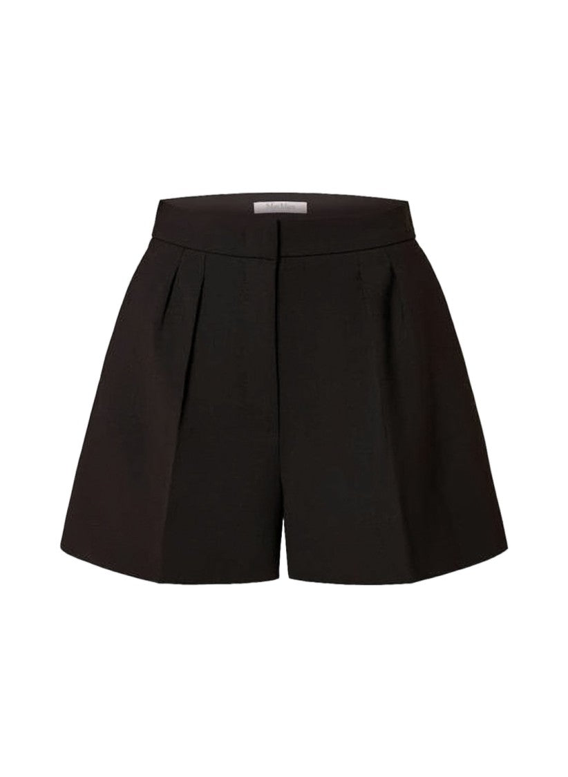 Max Mara Tailored High-Waisted Shorts With Structured Silhouette