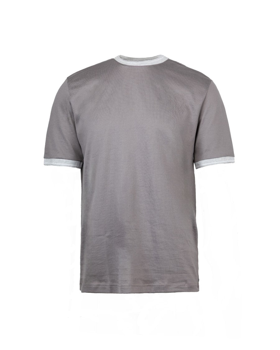 Eleventy Purple Crew Neck T-Shirt