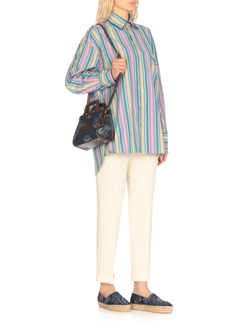 Etro Multicolor Shirt In Cotton