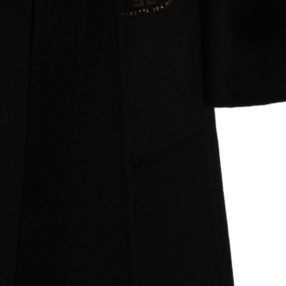 Elisabetta Franchi Long Belted Tailored Coat