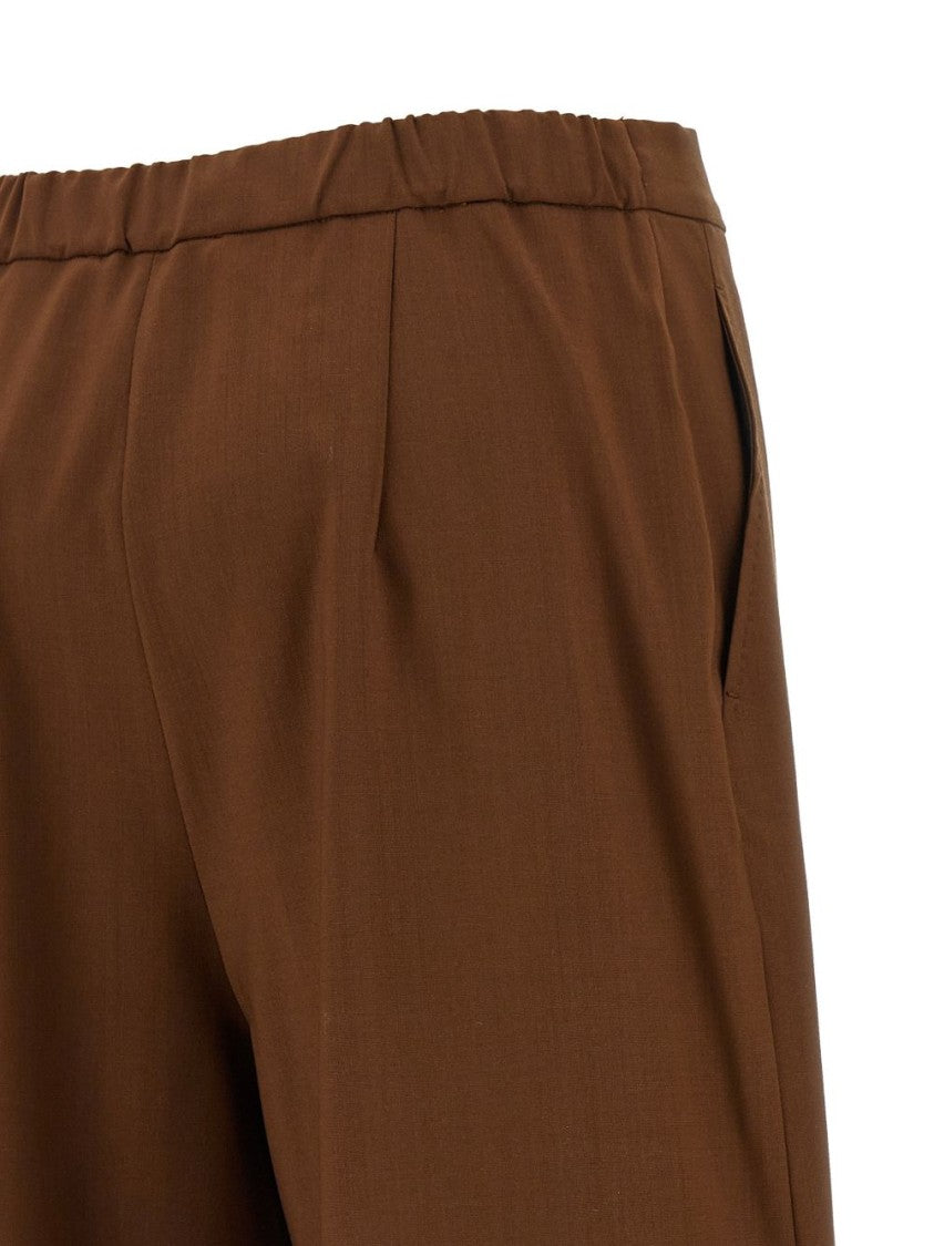 Max Mara Wide-Leg Pants With Adjustable Drawstring
