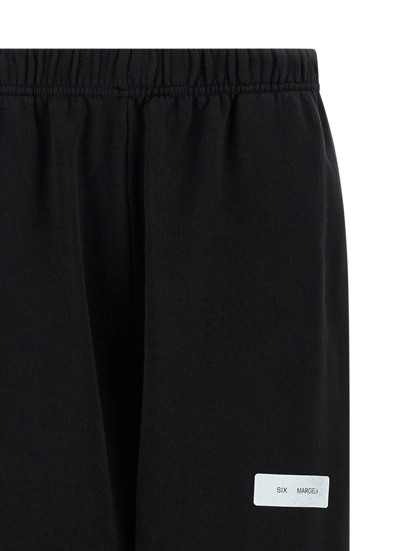 Mm6 By Maison Margiela Cotton Sweatshirt Joggers With Elastic Waistband