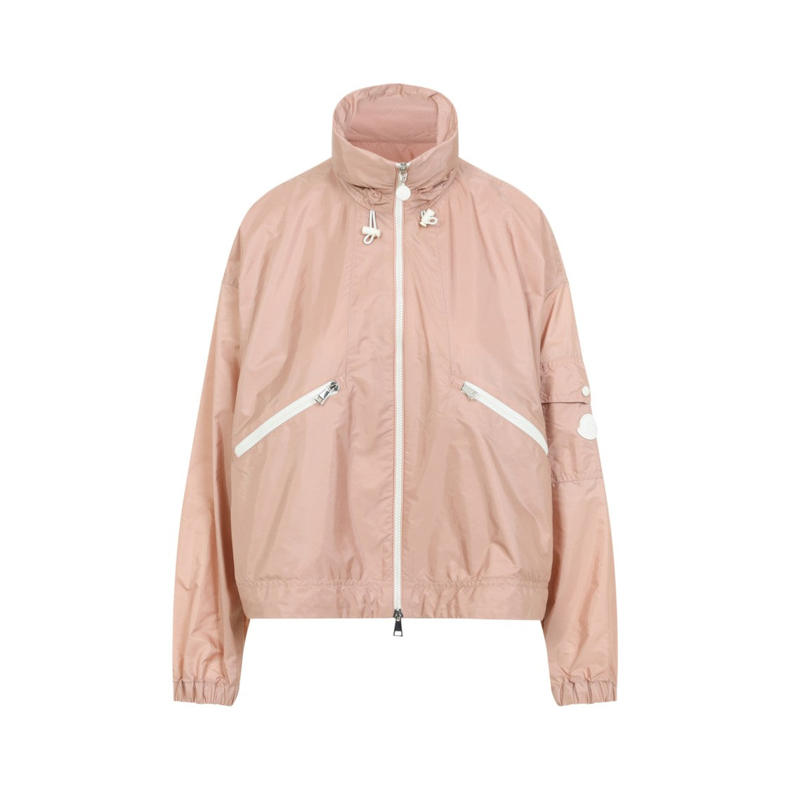 Moncler Lightweight Polyamide Jacket With High Collar