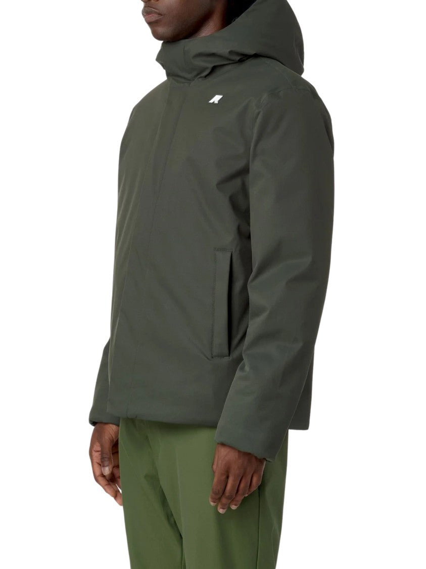 K-Way Jacko Twill Marmotta Hooded Jacket