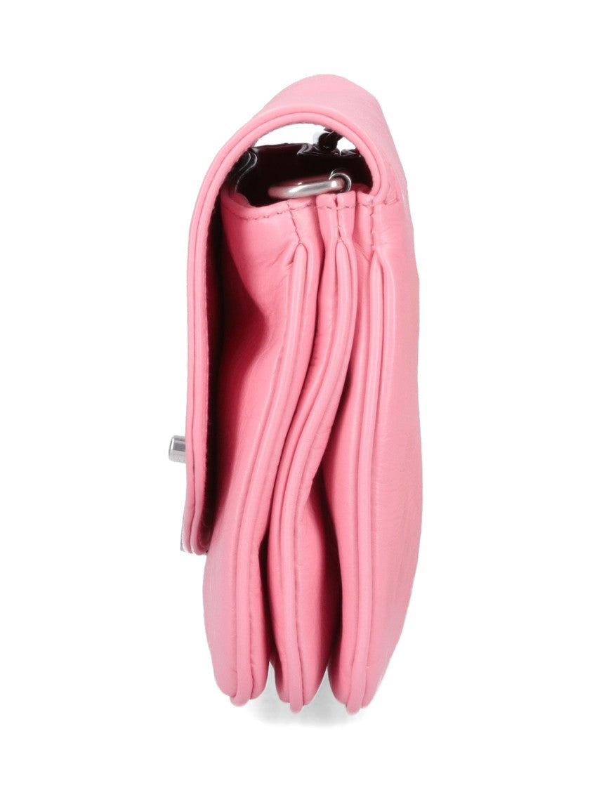 Balenciaga Small 'Flap Bb' Shoulder Bag – Pink