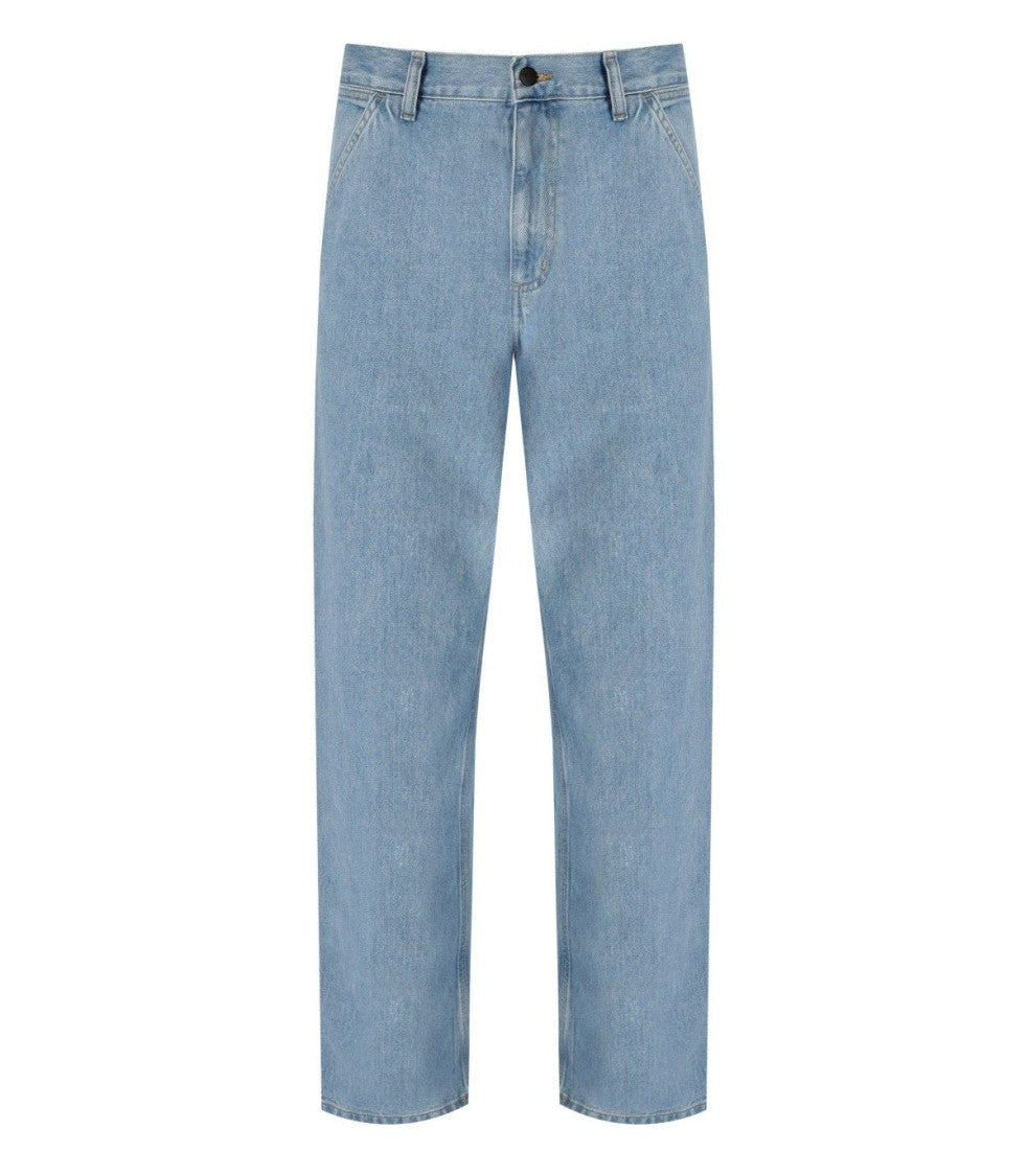 Carhartt Wip Light Blue Single Knee Jeans