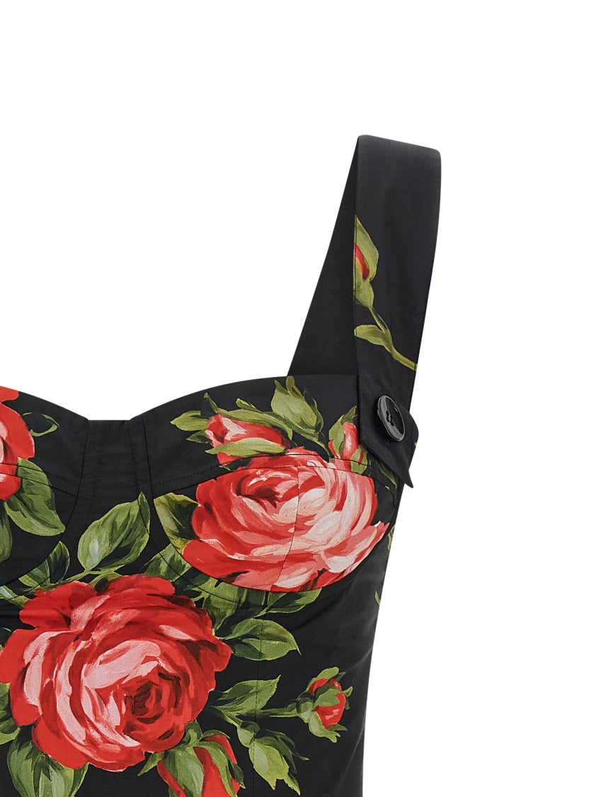 Dolce & Gabbana 'Bouquet Rose' Top