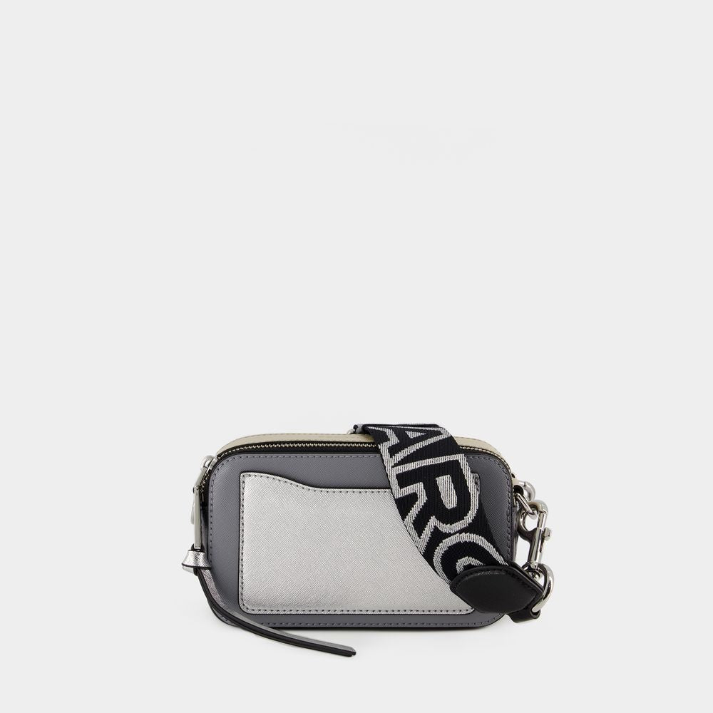 Marc Jacobs The Snapshot Crossbody - Leather - Grey