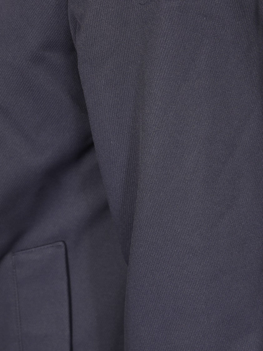 Save The Duck Technical Wool Coat With Detachable Hood
