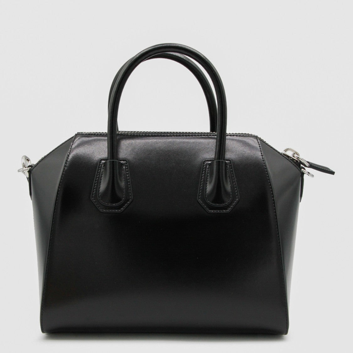 Givenchy Black Leather Antigona Small Top Handle Bag