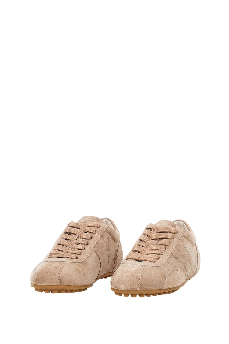 Tod's Panelled Light Pink Sneakers With Lace-Up Fastening