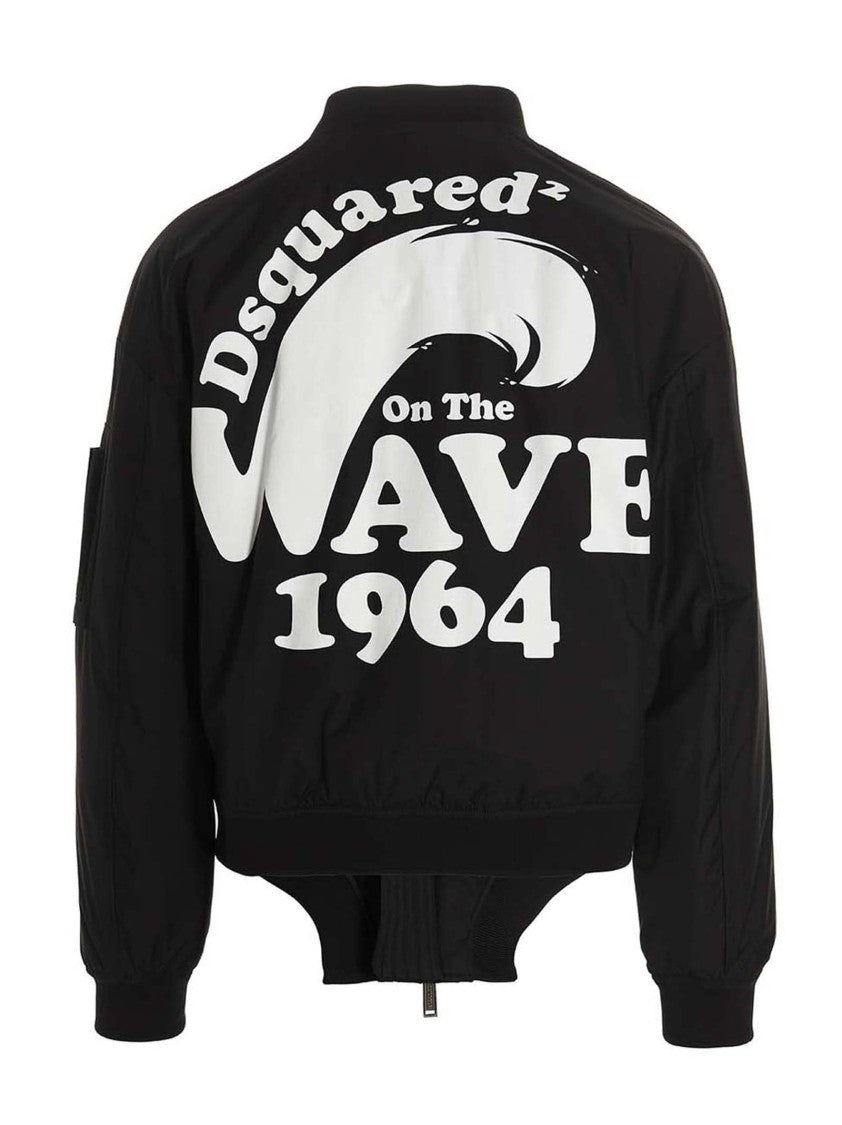 Dsquared2 D2 On The Wave' Bomber Jacket