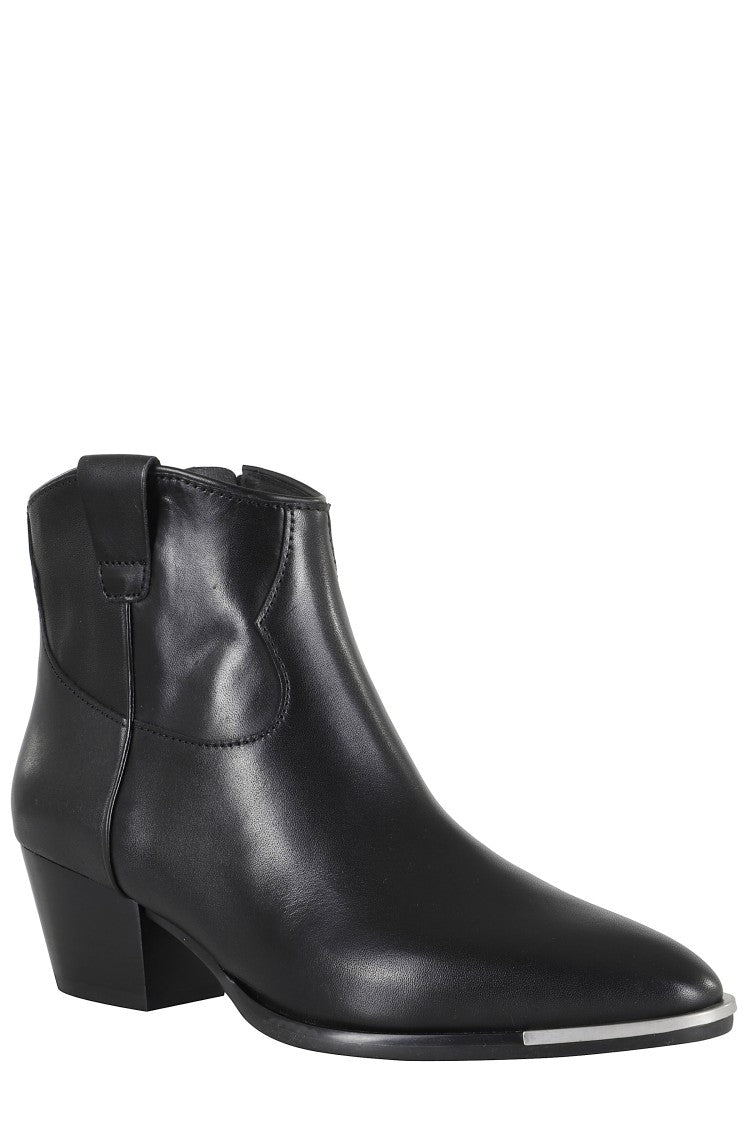 Ash Pointed Toe Ankle Boot